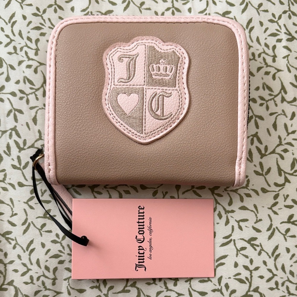 Juicy Couture Blush and Beige Wallet